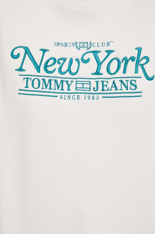 Pamučna dukserica Tommy Jeans DW0DW17786 bež