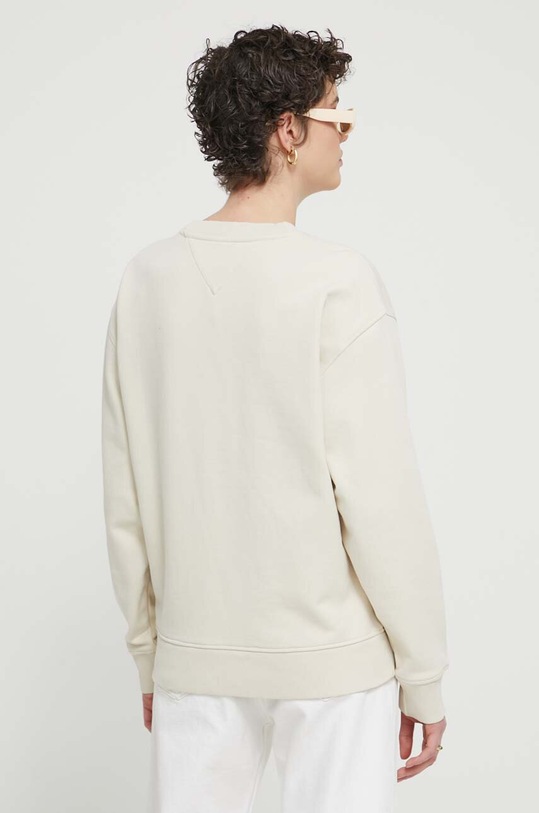 Oblečení Bavlněná mikina Tommy Jeans DW0DW17788 béžová