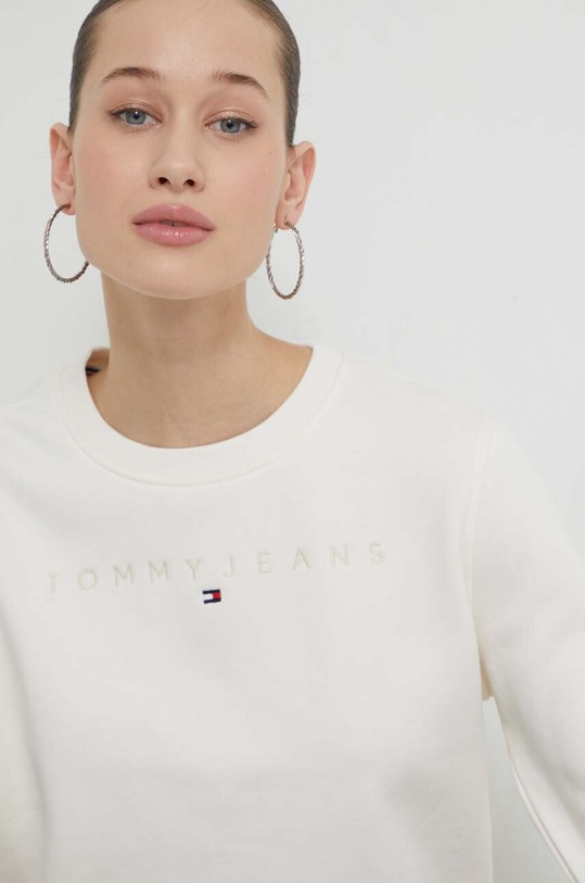 Tommy Jeans bluza DW0DW17793 beżowy