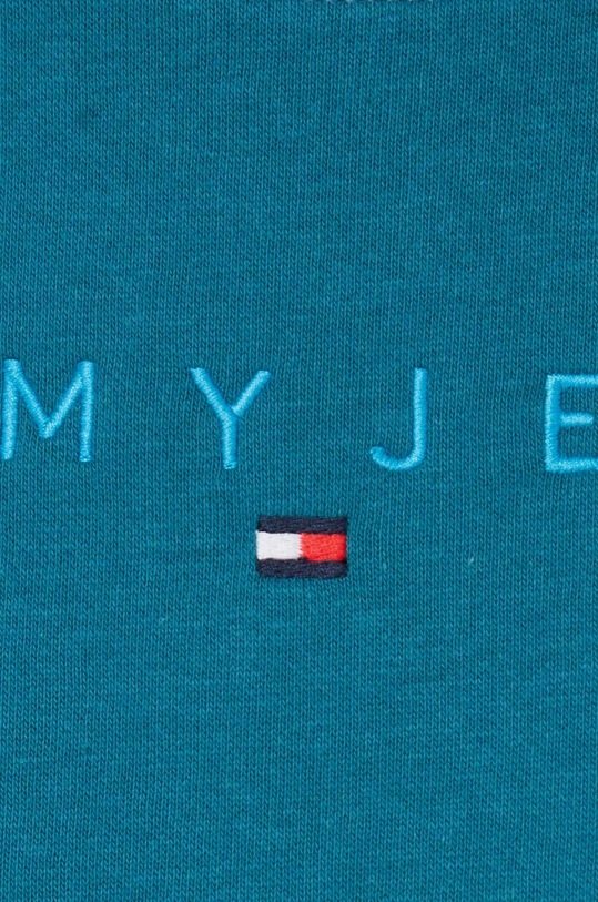 Tommy Jeans bluza turkusowy DW0DW17793