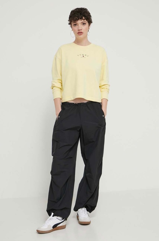 Tommy Jeans bluza DW0DW18143 żółty SS24