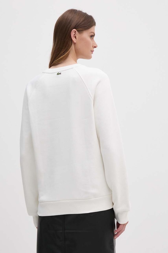 Îmbrăcăminte Lacoste hanorac de bumbac SF0852 alb