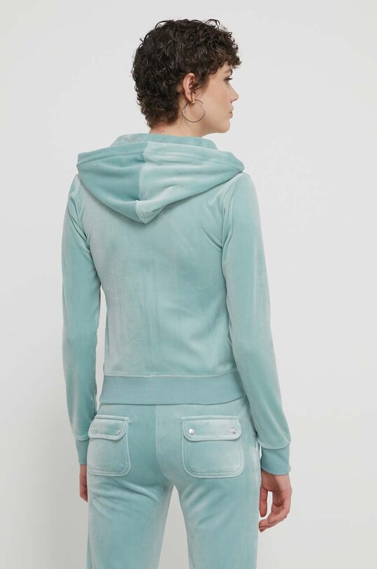 Oblečenie Velúrová mikina Juicy Couture JCAP176.608 zelená