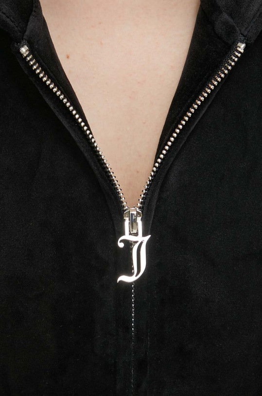 Juicy Couture bluza welurowa JCBAS223810.101 czarny