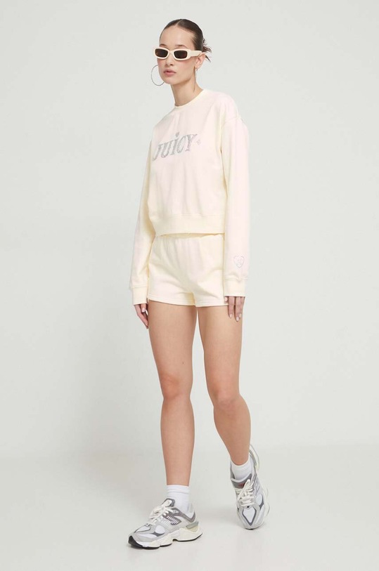 Juicy Couture bluza JCBAS223824.181 beżowy SS24