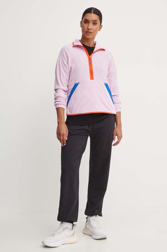 Helly Hansen bluza sportowa Rig 54082 różowy SS25