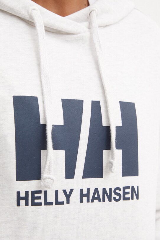 Бавовняна кофта Helly Hansen HH LOGO 2.0 34460 сірий