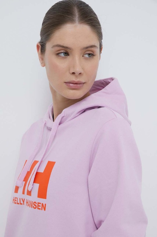 Helly Hansen hanorac de bumbac HH LOGO 2.0 roz 34460