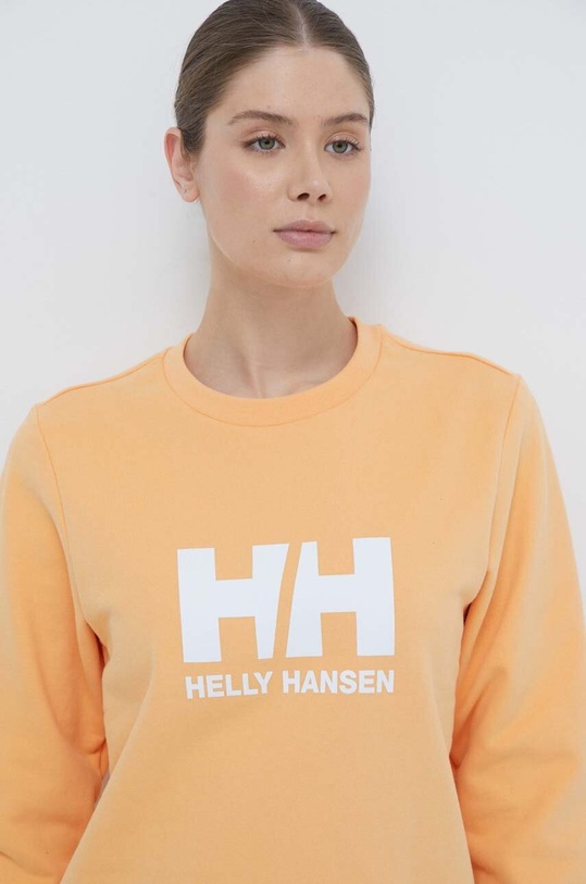 Helly Hansen hanorac de bumbac galben 34462.