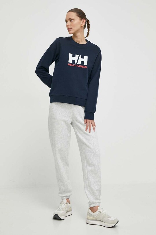 Бавовняна кофта Helly Hansen 34462. темно-синій SS24