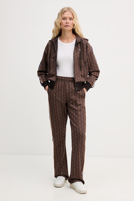 Lacoste bluza SF7606 brązowy SS26