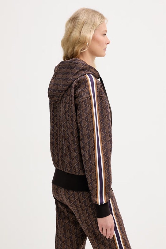 Odzież Lacoste bluza SF7606 brązowy