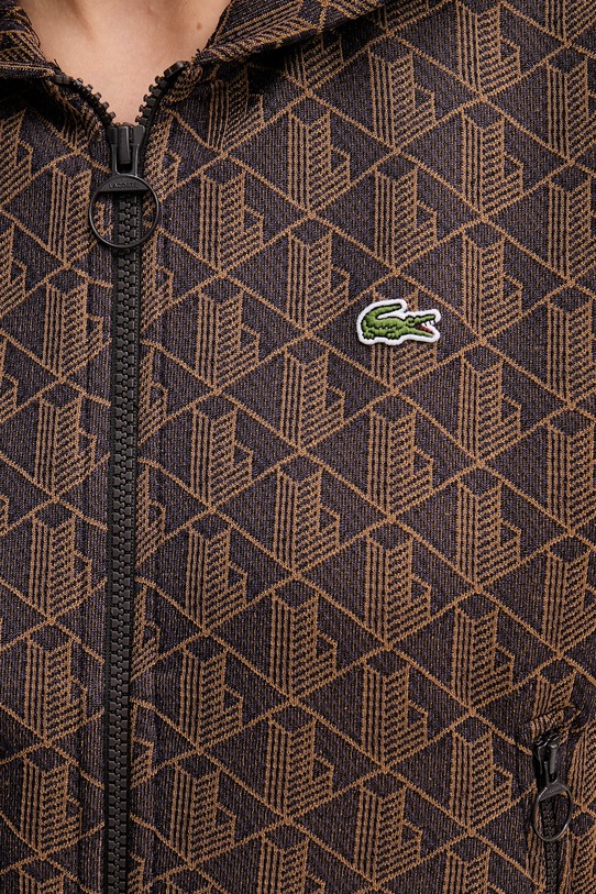 Lacoste bluza SF7606 brązowy