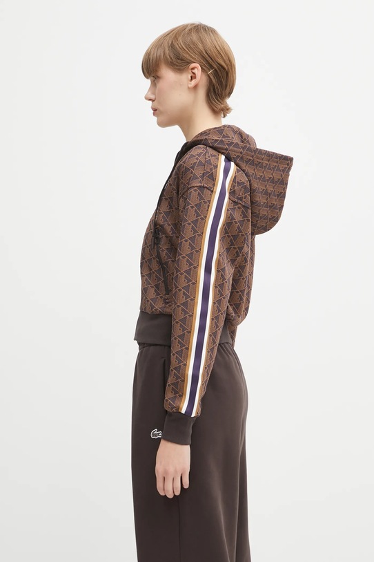 Dukserica Lacoste SF7606 smeđa AW25