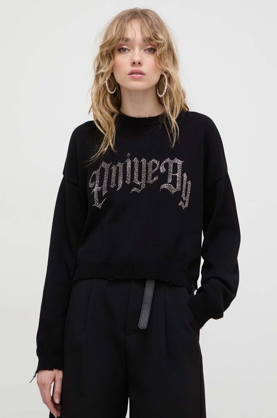 Aniye By sweter bawełniany czarny 185526