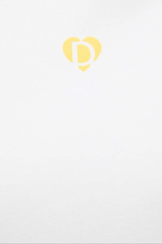 Desigual bluza bawełniana LOGO 24SWSK43 biały