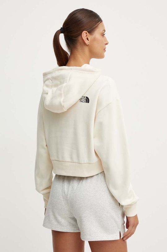 Îmbrăcăminte The North Face hanorac de bumbac W Trend Crop Hoodie NF0A5ICYQLI1 bej