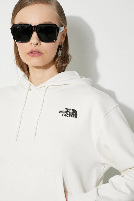 The North Face bluza W Essential Hoodie NF0A7ZJDQLI1 beżowy