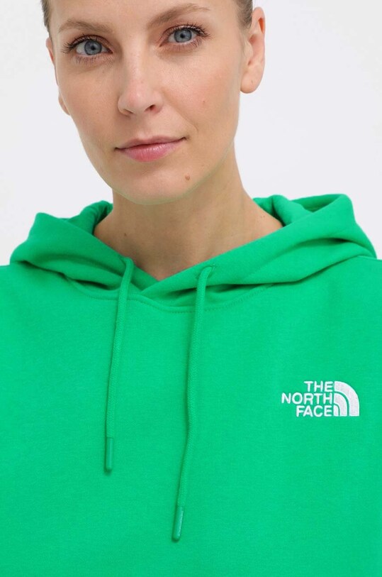 The North Face bluza W Essential Hoodie NF0A7ZJDPO81 verde