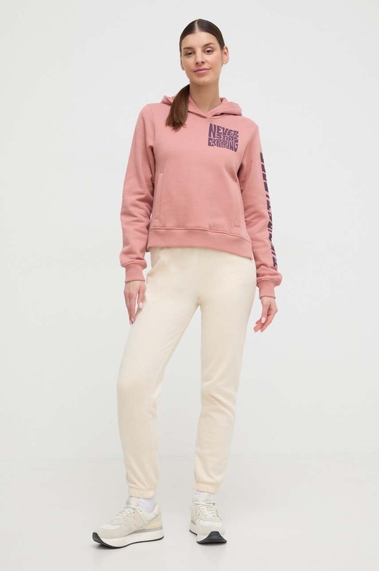 The North Face hanorac de bumbac NF0A87EPNXQ1 roz SS24