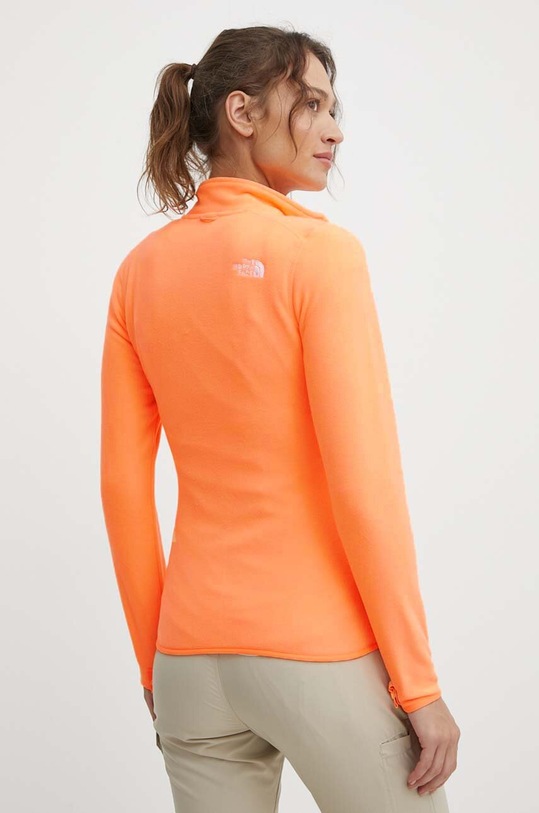 Odzież The North Face bluza sportowa 100 Glacier NF0A855OO041 pomarańczowy
