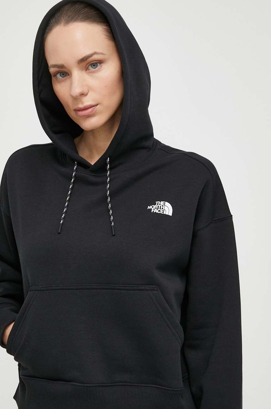 The North Face bluza print negru NF0A87FKJK31
