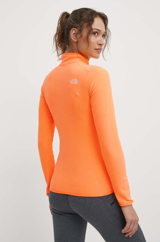 Odzież The North Face bluza sportowa 100 Glacier NF0A855MO041 pomarańczowy