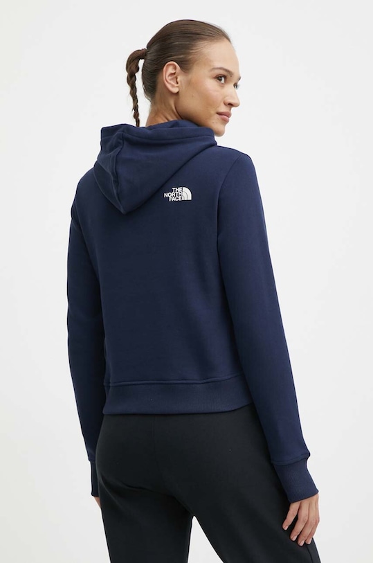 Oblečenie Bavlnená mikina The North Face NF0A87EX8K21 tmavomodrá