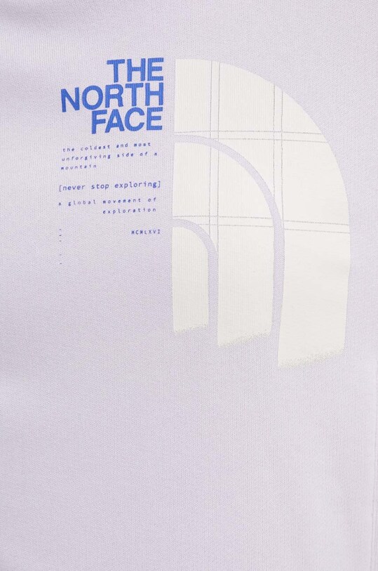 The North Face hanorac de bumbac NF0A87EXPMI1 violet