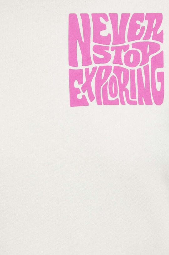 Bavlnená mikina The North Face NF0A87EPQLI1 béžová