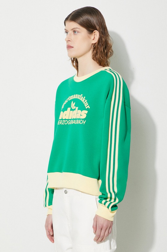 Mikina adidas Originals Retro GRX Sweat zelená IT9872