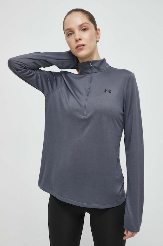 Under Armour hanorac de antrenament Tech 1 1384224 gri SS24