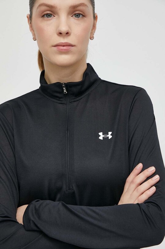 Суичър за трениране Under Armour Tech 1 без качулка черен 1384224