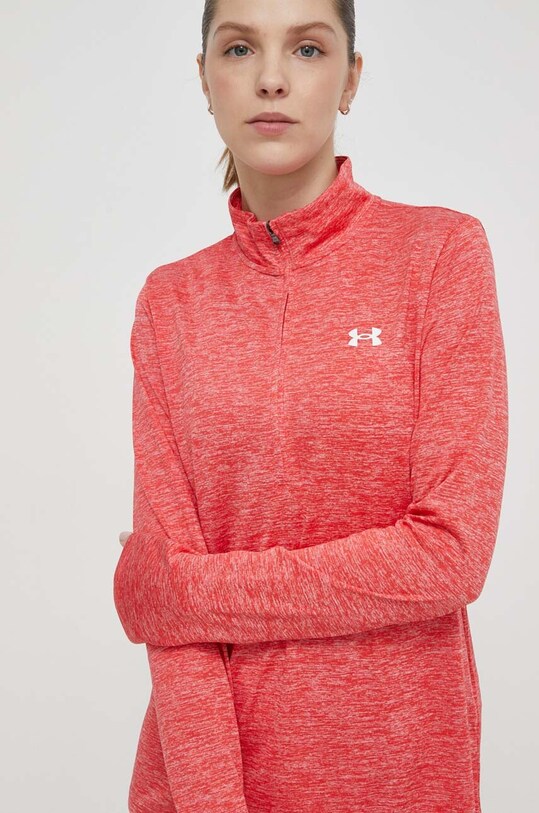 Under Armour maglietta da trekking Tech 1 rosso 1384225