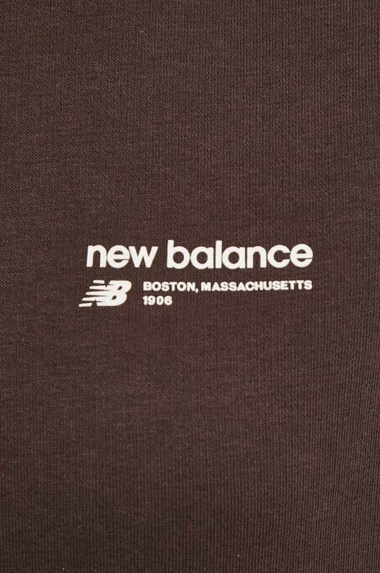 New Balance bluza WT33531KCF WT33531KCF brązowy