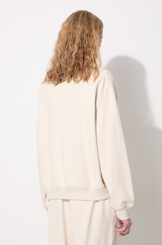 Odzież New Balance bluza bawełniana WT41500LIN WT41500LIN beżowy