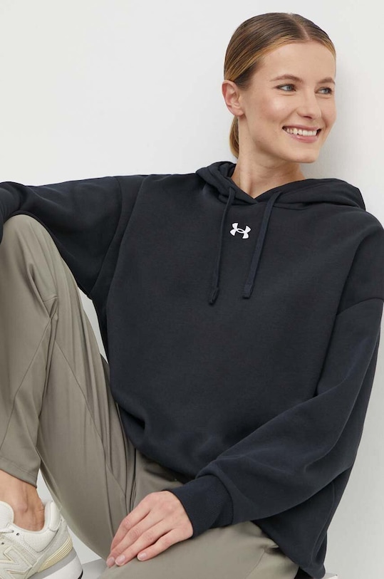Under Armour bluza 1379493 negru SS24