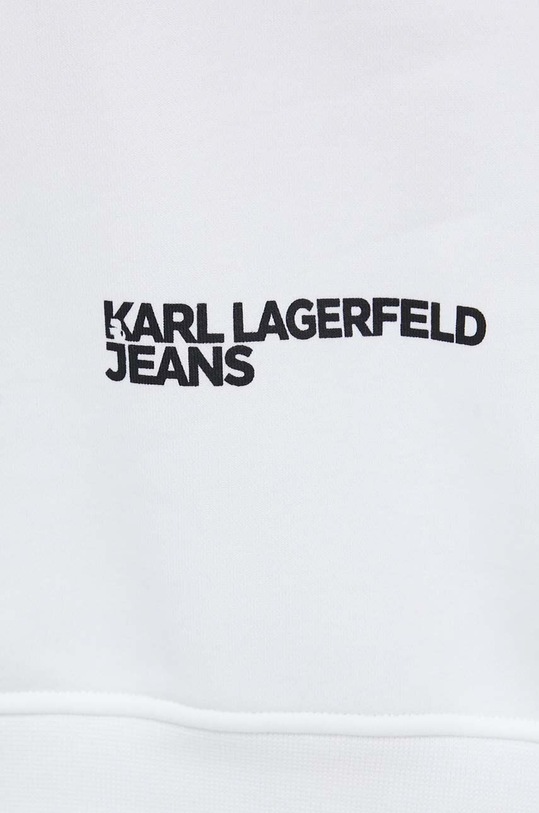 Μπλούζα Karl Lagerfeld Jeans 241J1800 λευκό