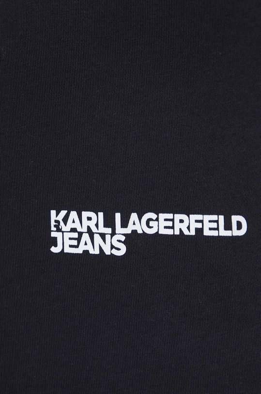 Μπλούζα Karl Lagerfeld Jeans 241J1800 μαύρο