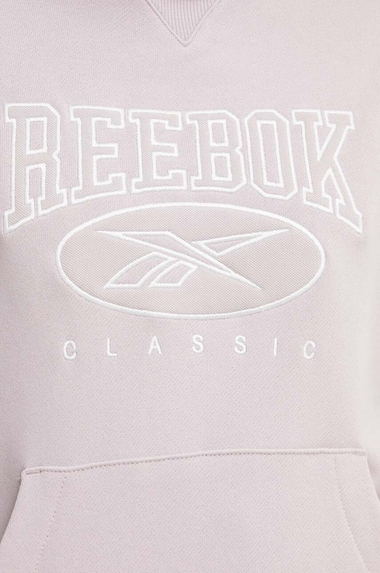 Bavlněná mikina Reebok Classic Archive Essentials 100075646 růžová