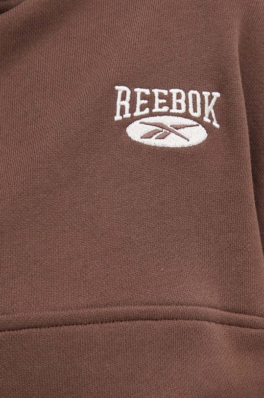 Reebok Classic bluza bawełniana Archive Essentials 100076285 brązowy