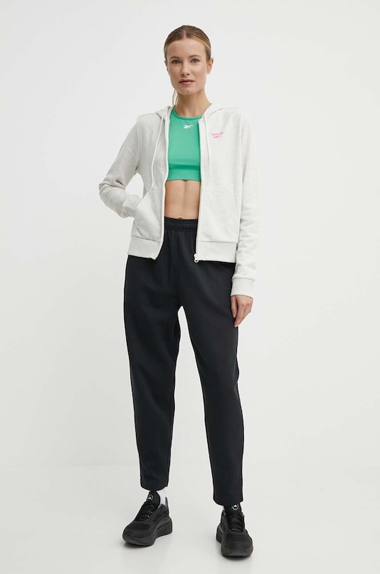 Reebok bluza 100075636 bej SS24