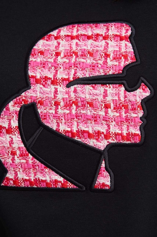 Karl Lagerfeld bluza czarny 241W1803