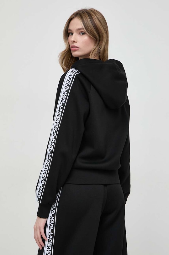 Karl Lagerfeld bluza pozostałe czarny 241W1807