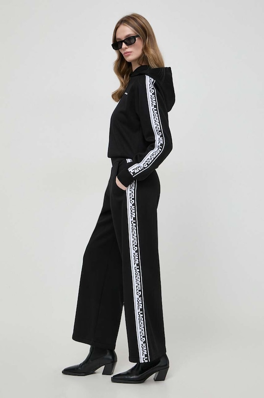 Karl Lagerfeld bluza 241W1807 czarny SS24