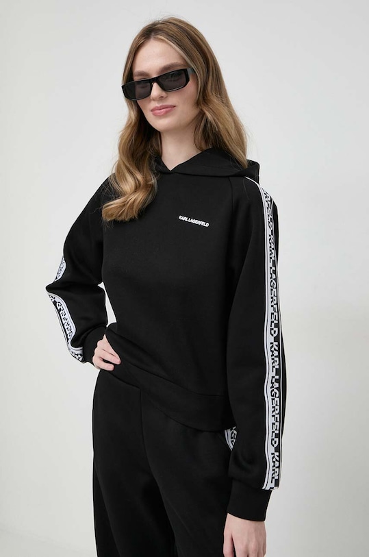 Odzież Karl Lagerfeld bluza 241W1807 czarny