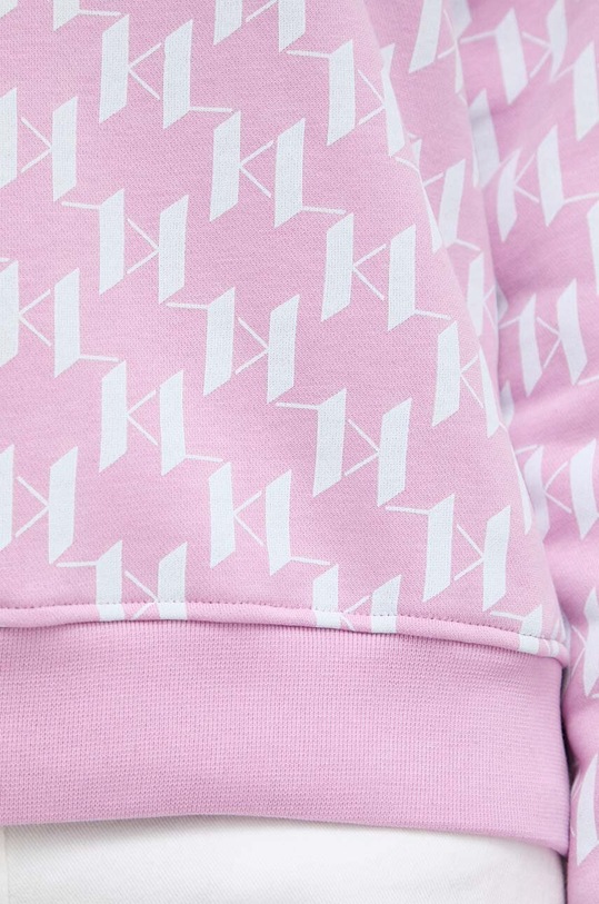 Karl Lagerfeld bluza 241W1809 różowy