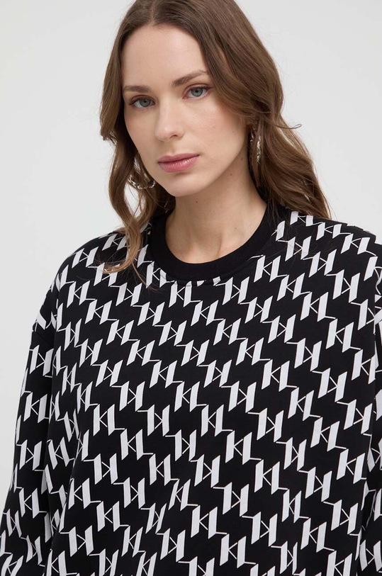 Karl Lagerfeld bluza czarny 241W1809