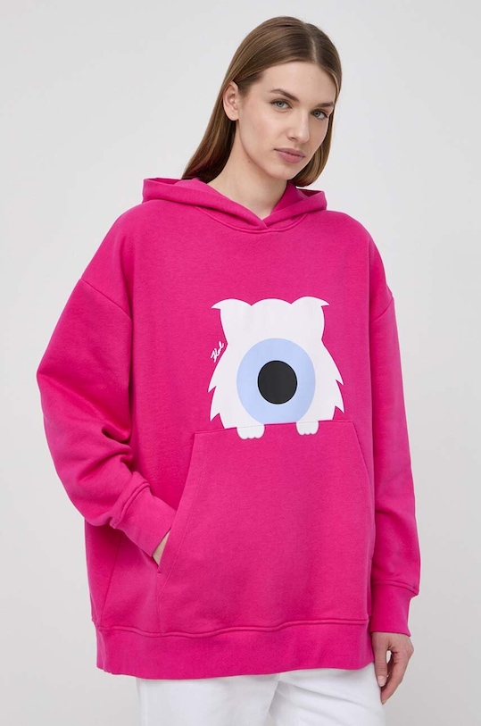 Karl Lagerfeld bluza x Darcel Disappoints 241W1861 różowy SS24