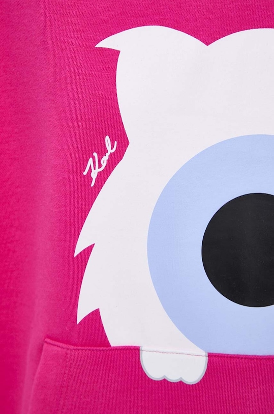 Karl Lagerfeld bluza x Darcel Disappoints 241W1861 różowy